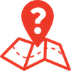 Icon | Map | Red | Small
